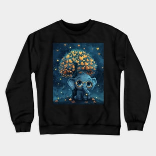 Elephant Genetic Diversity Crewneck Sweatshirt